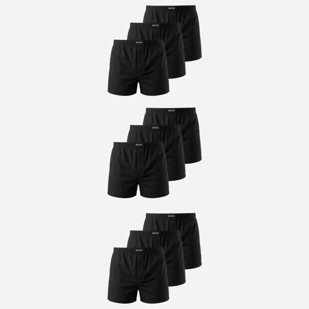 {"alt": "American Boxershorts Jersey - Unterhosen - Schwarz", "quantity":"3"}
