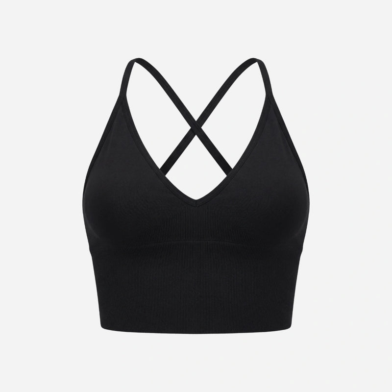 Sport-BH Bralette - Oberteile - Schwarz