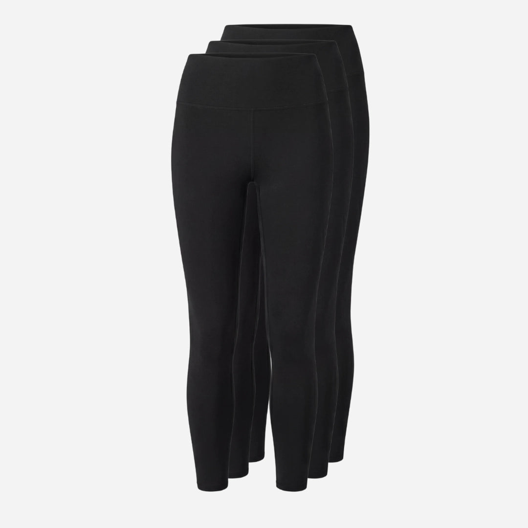 {"alt": "Leggings a vita alta 7/8 - Pantaloni - Nero", "quantity":"3"}