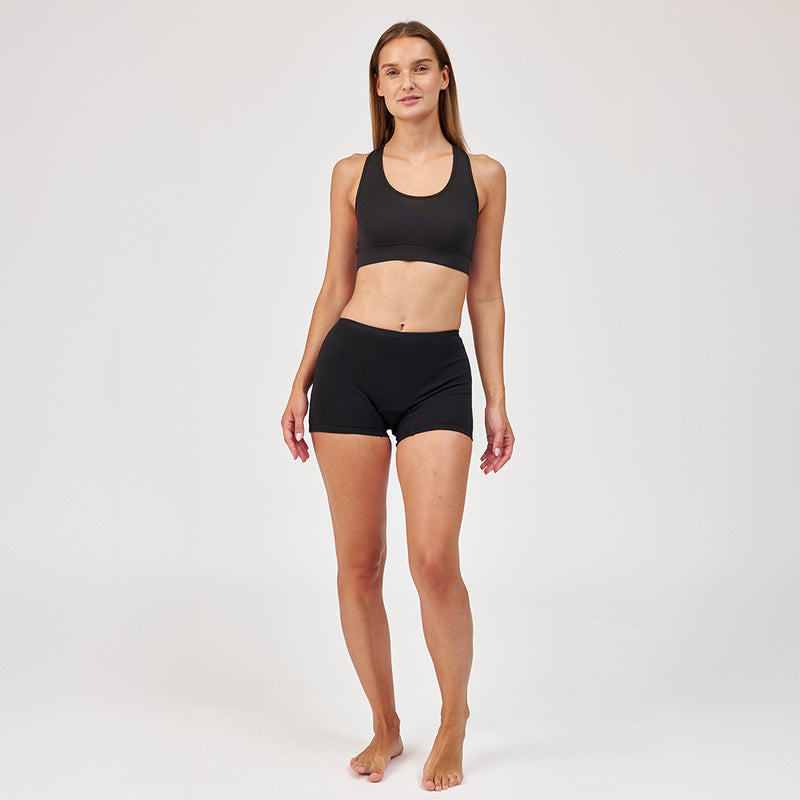 SNOCKS x femtis Period Panty - BLIX Shorts Period Strong | Black