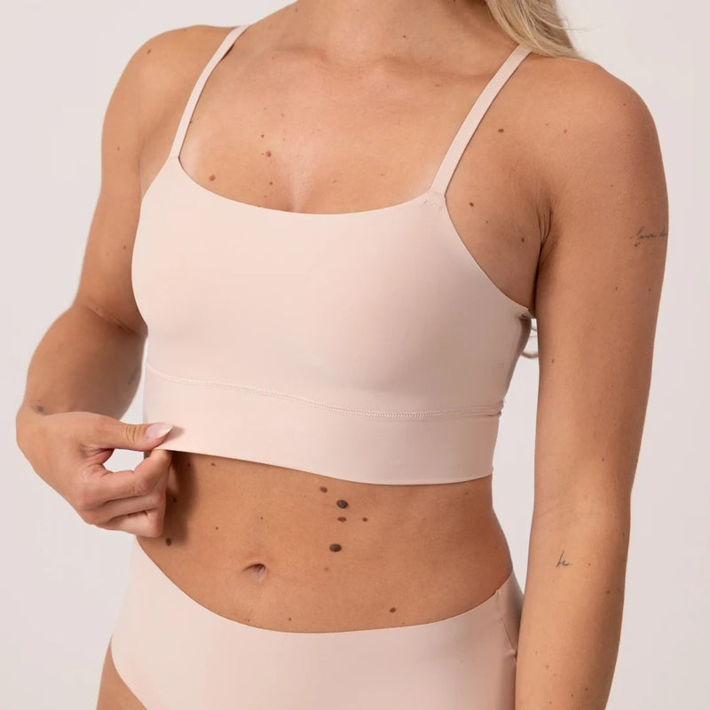 Soutien-gorge sans coutures en microfibre | Beige