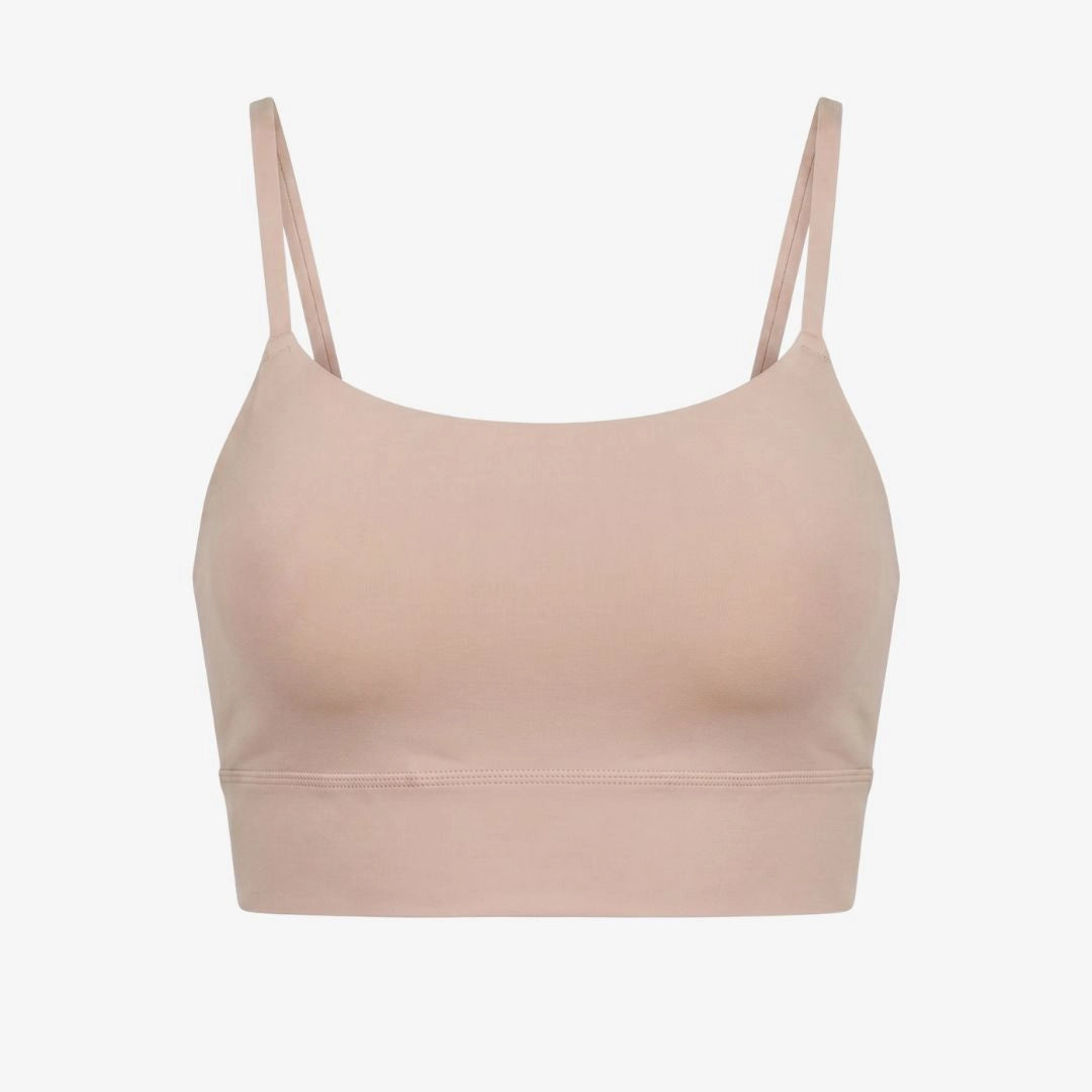 Microfiber Seamless Bralette - Oberteil - Beige