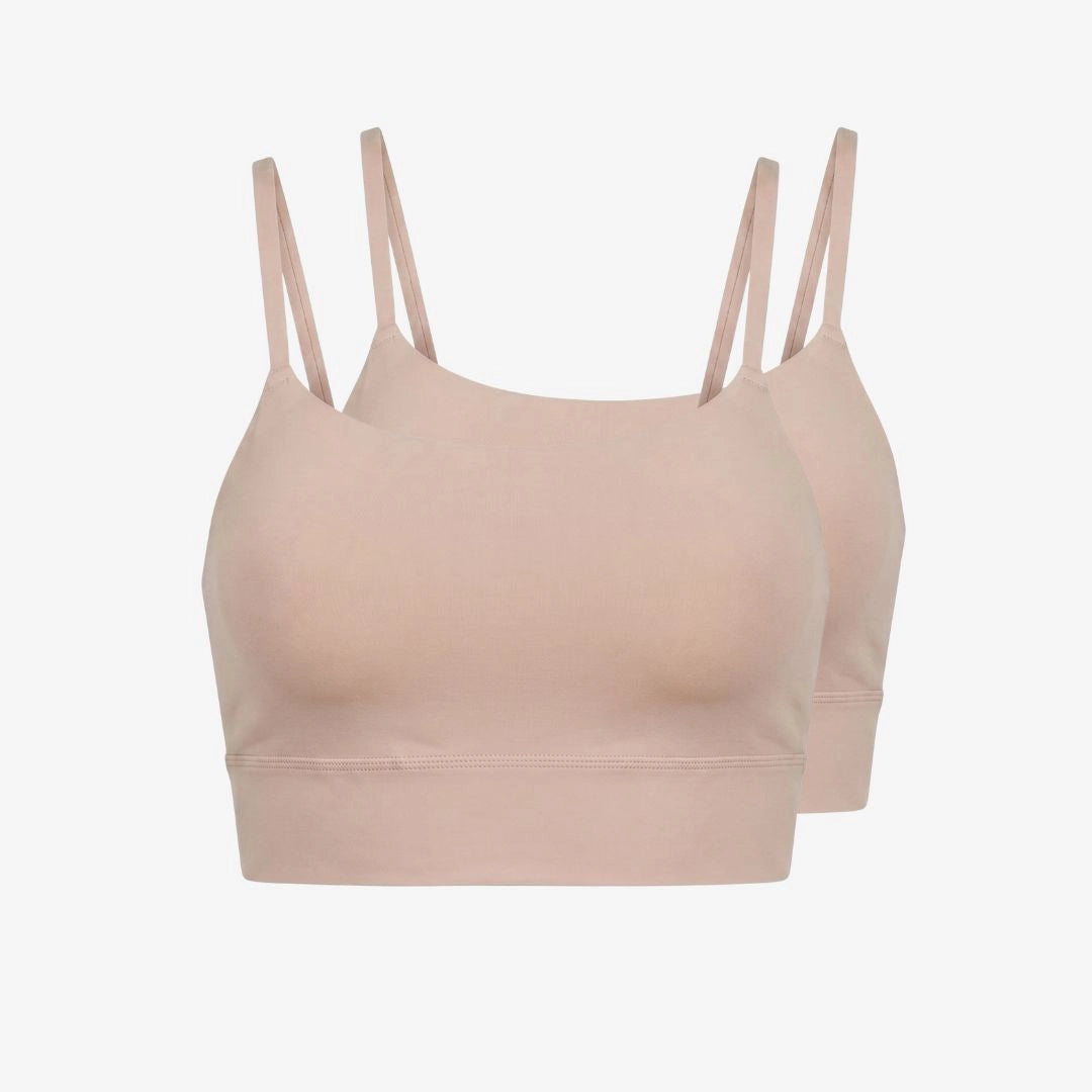 {"alt": "Microfiber Seamless Bralette - Oberteil - Beige", "quantity":"2"}