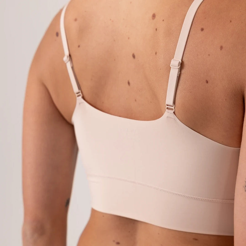 Soutien-gorge sans coutures en microfibre | Beige