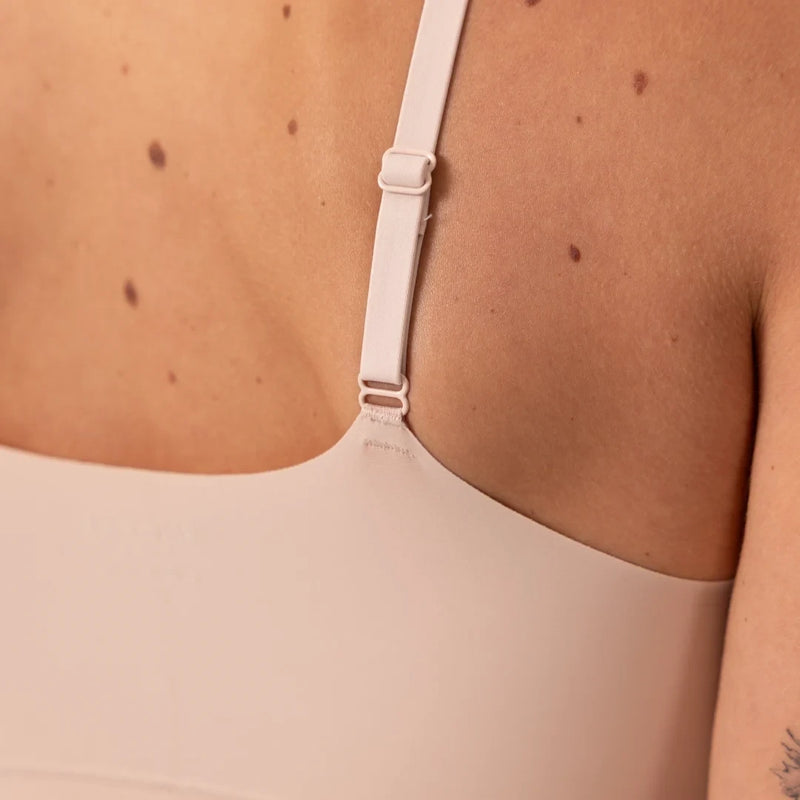 Soutien-gorge sans coutures en microfibre | Beige