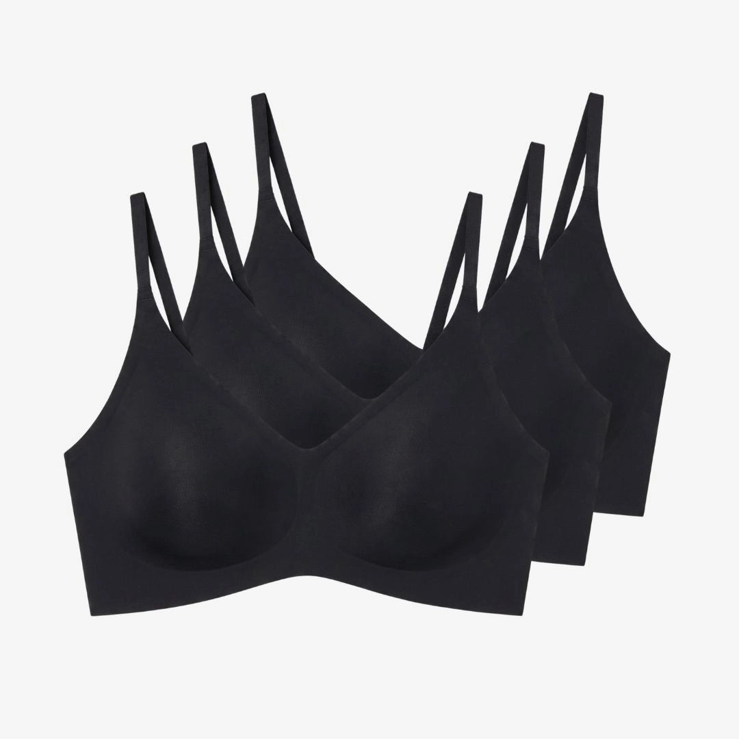 {"alt": "Microfiber Seamless Soft BH - Oberteil -Schwarz", "quantity":"3"}
