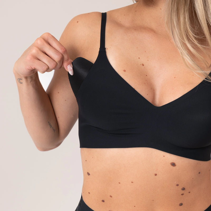 Microfiber Seamless Soft BH | Schwarz