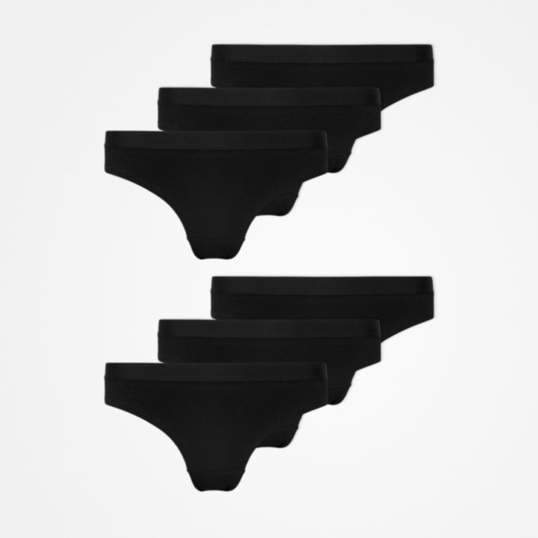 {"alt": "Slip brasiliani con fascia elastica - Mutande - Nero", "quantity":"2"}