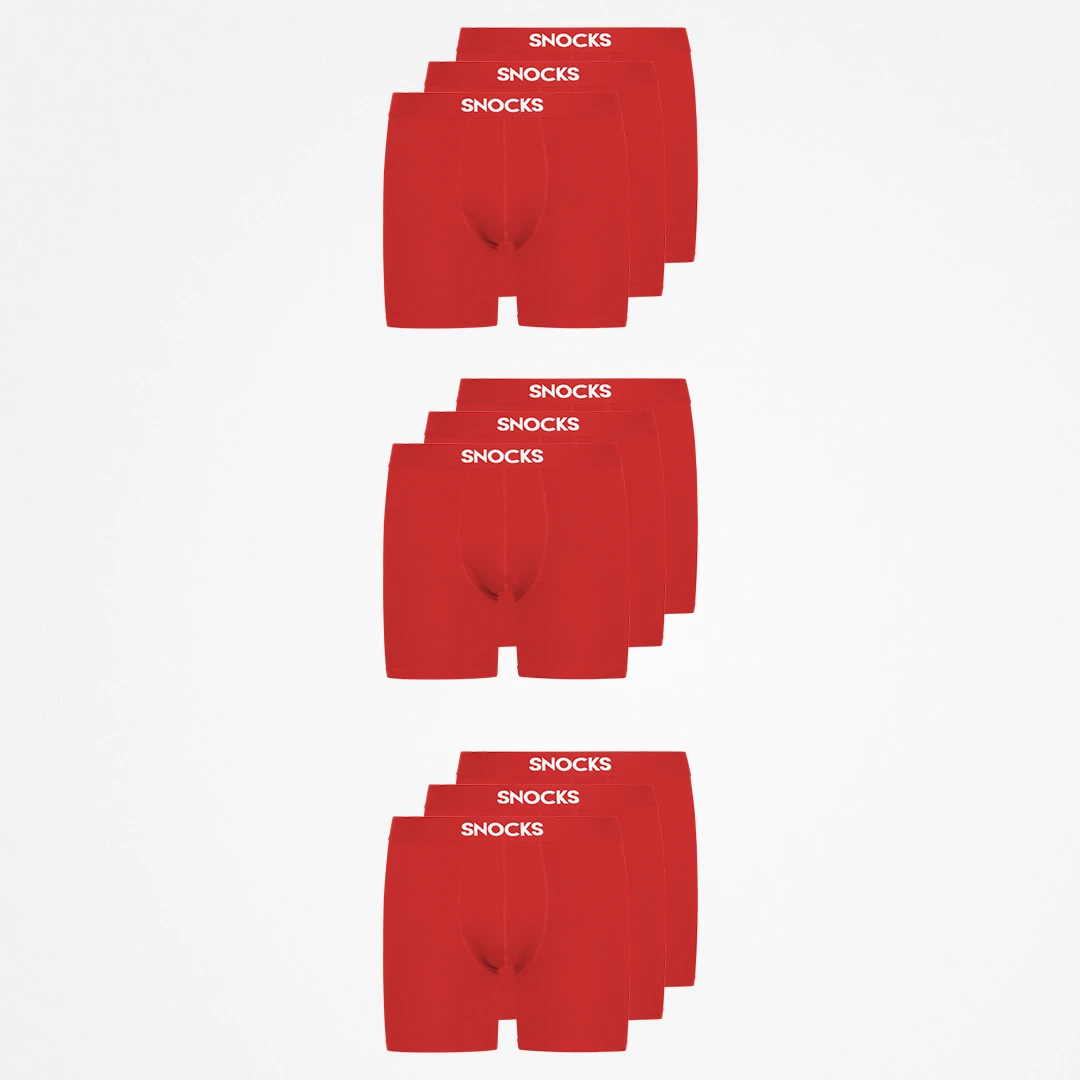 {"alt": "Boxer lunghi - Mutande - Rosso", "quantity":"3"}