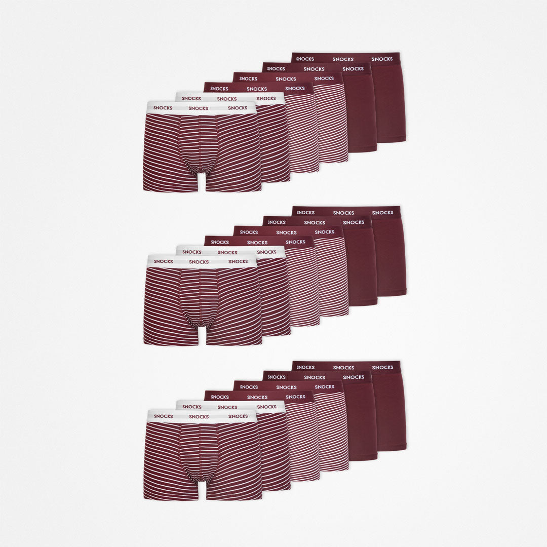 {"alt": "Boxer a righe - Biancheria intima - Righe rosse", "quantity":"3"}