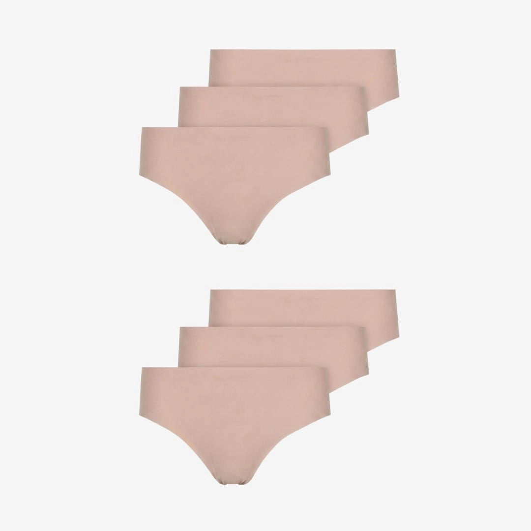 {"alt": "Microfiber High Waist Seamless Tanga - Unterhosen - Beige", "quantity":"2"}