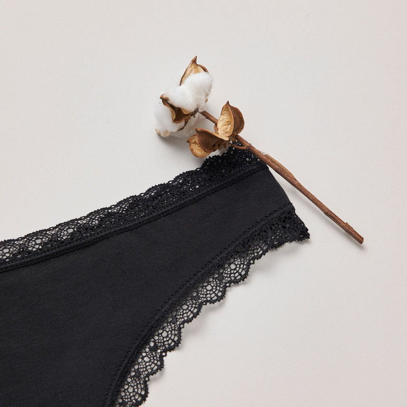 String con pizzo - Biancheria intima - Materiali più sostenibili