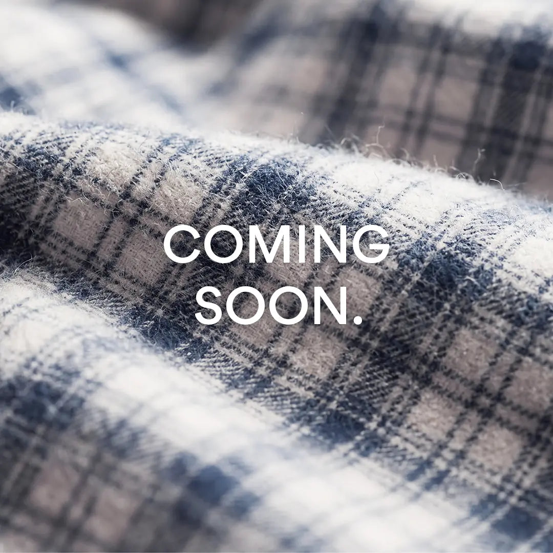 Flanell Pyjama Set Damen - Kleidung -Dunkelblau-Weiß kariert