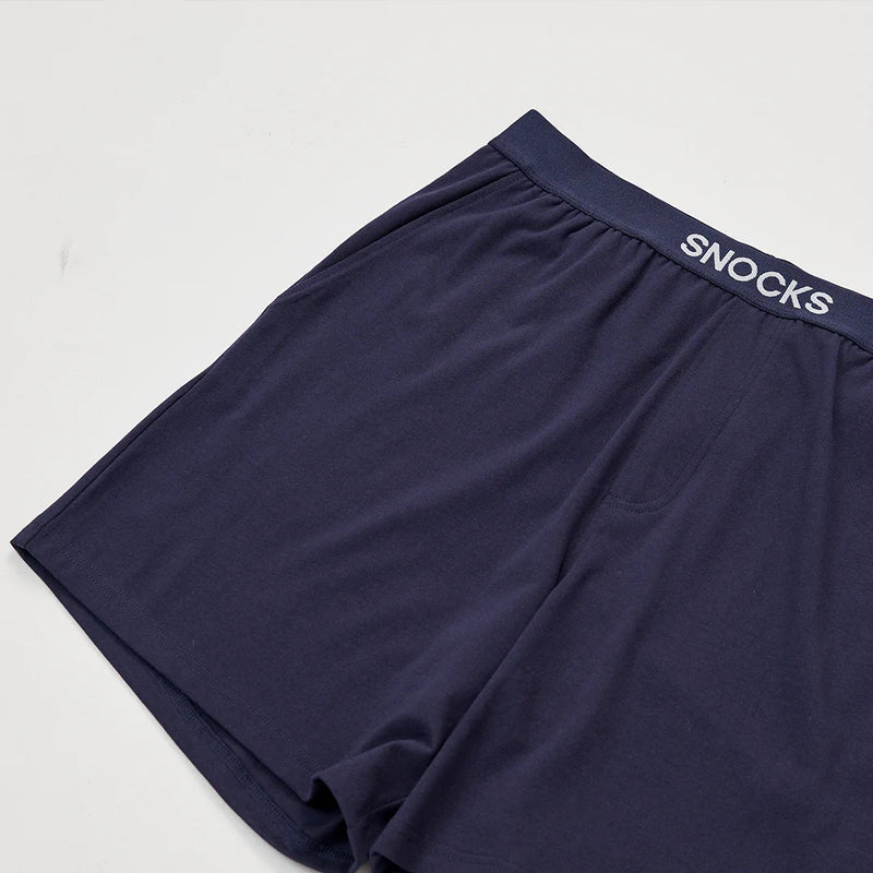 Ensemble pyjama homme court | Bleu foncé