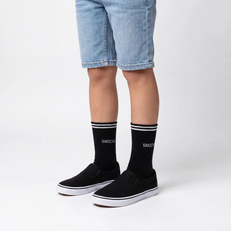 Hohe Sportsocken mit Streifen Kinder - Socken -