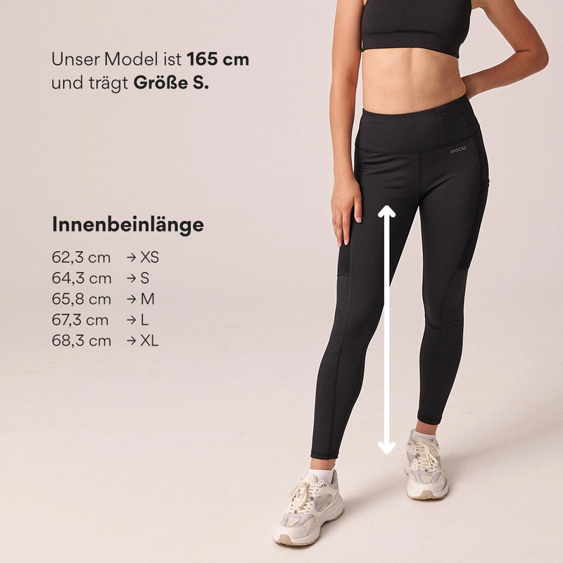 Leggings met zak - Broeken - Pasvorm