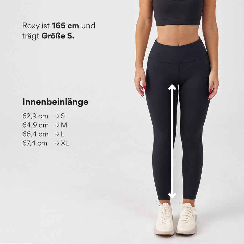 Legginsy termiczne damskie - spodnie - dopasowanie