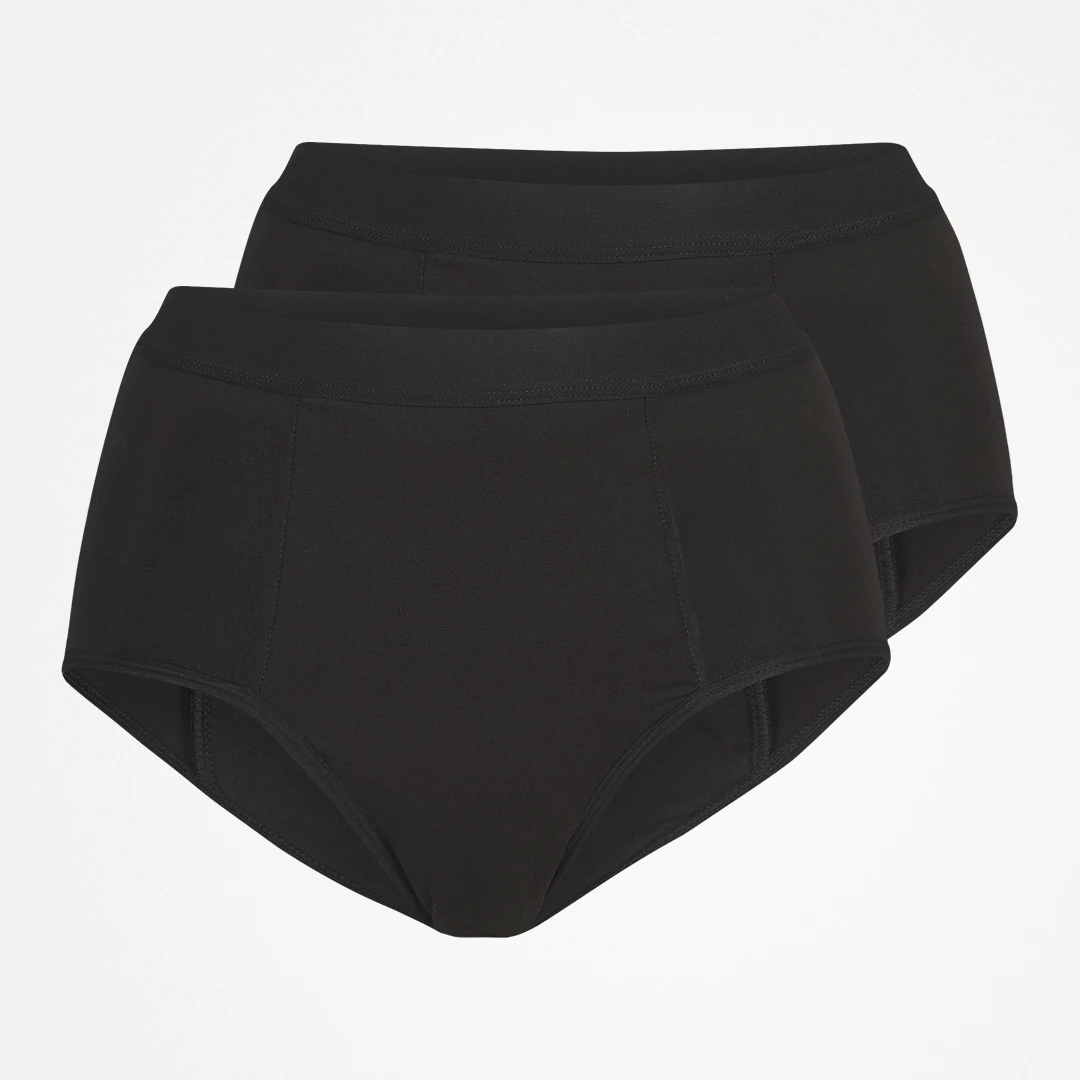 {"alt": "SNOCKS x femtis Period Panty - SOFI Highwaist - Zwart", "quantity":"2"}