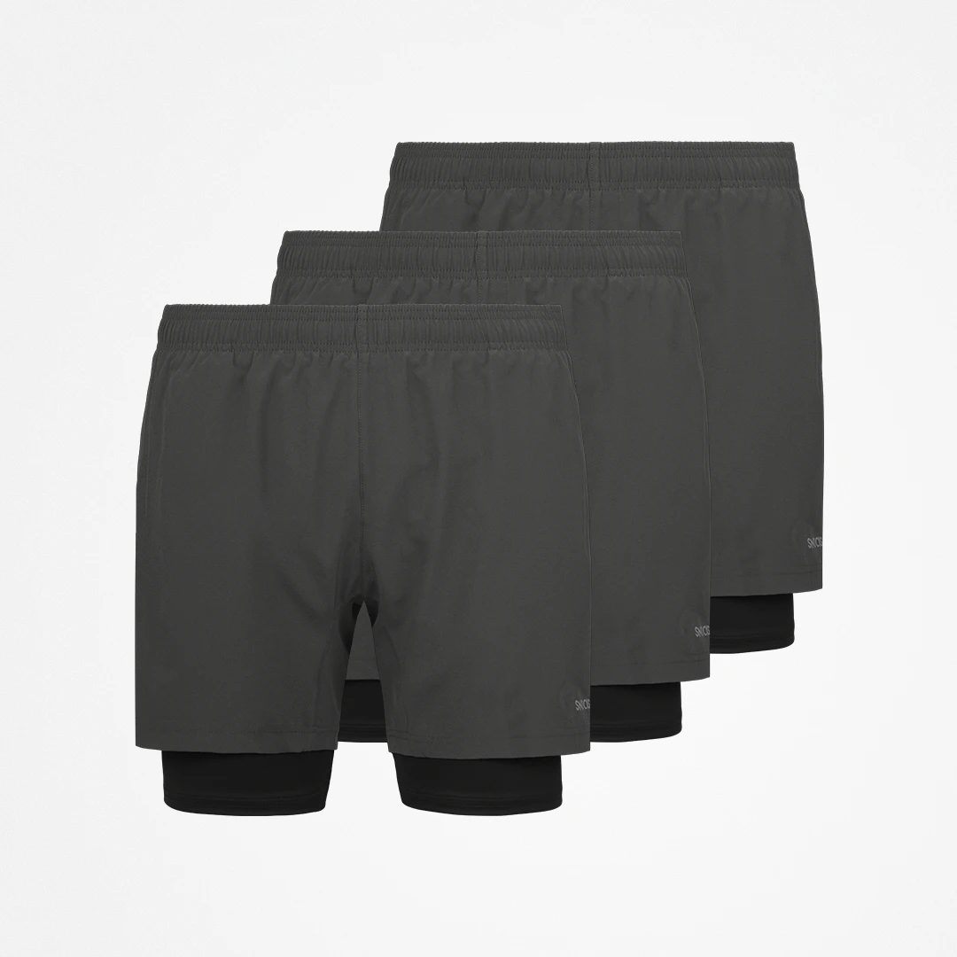 {"alt": "Shorts 2 en 1 Homme - Pantalons - Gris foncé", "quantity":"3"}