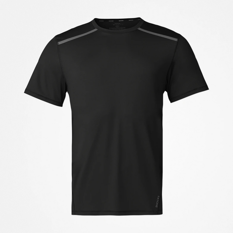 Maglia da allenamento con strisce riflettenti - Maglie - Nero