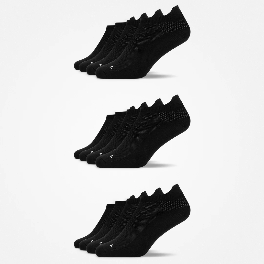 {"alt": "Chaussettes de course hautes - Chaussettes - Noir", "quantity":"3"}