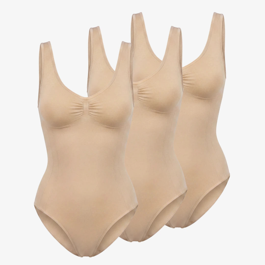 {"alt": "Shaping Body mit breiten Trägern - Oberteile - Beige", "quantity":"3"}