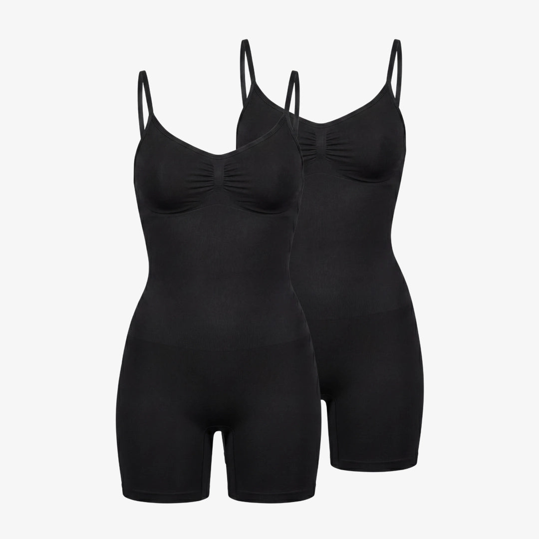 {"alt": "Shaping Bodysuit Shorts - Oberteile - Schwarz", "quantity":"2"}