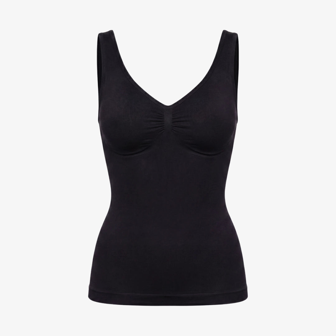 Shaping Tank Top - Oberteile - Schwarz