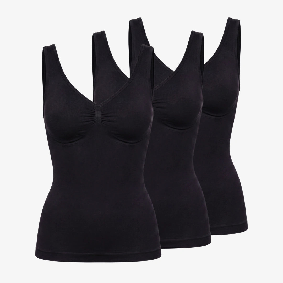 {"alt": "Shaping Tank Top - Oberteile - Schwarz", "quantity":"3"}