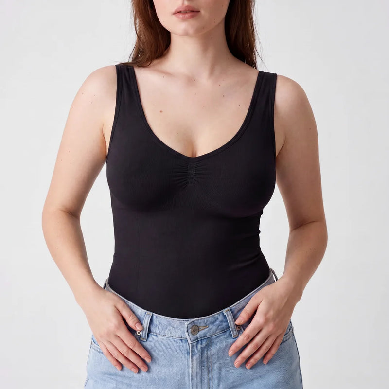 Shaping Tank Top | Schwarz