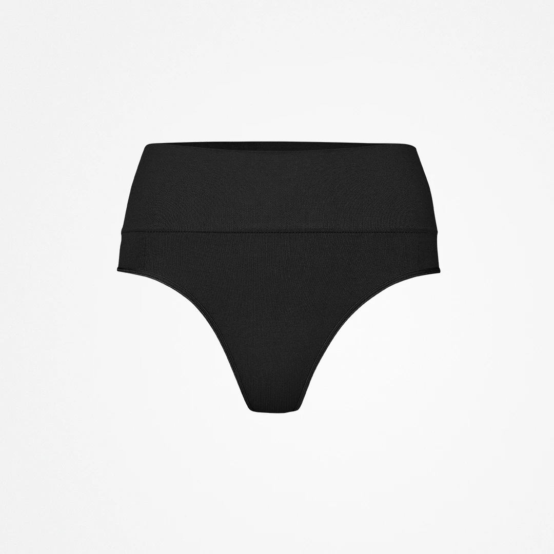 Shaping Tanga - Unterhosen - Schwarz