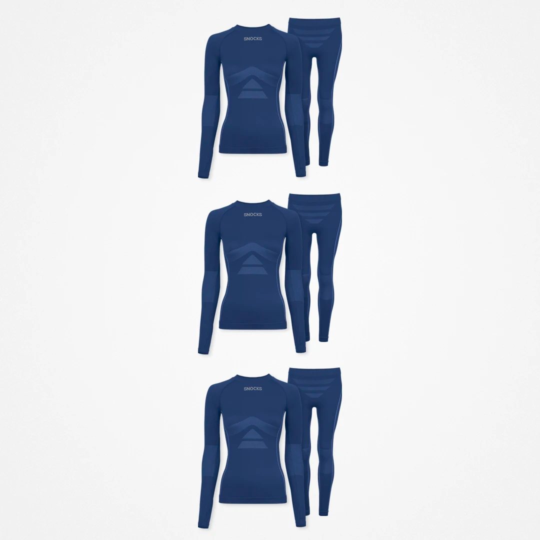 {"alt": "Thermounterwäsche Damen - Kleidung - Dunkelblau", "quantity":"3"}