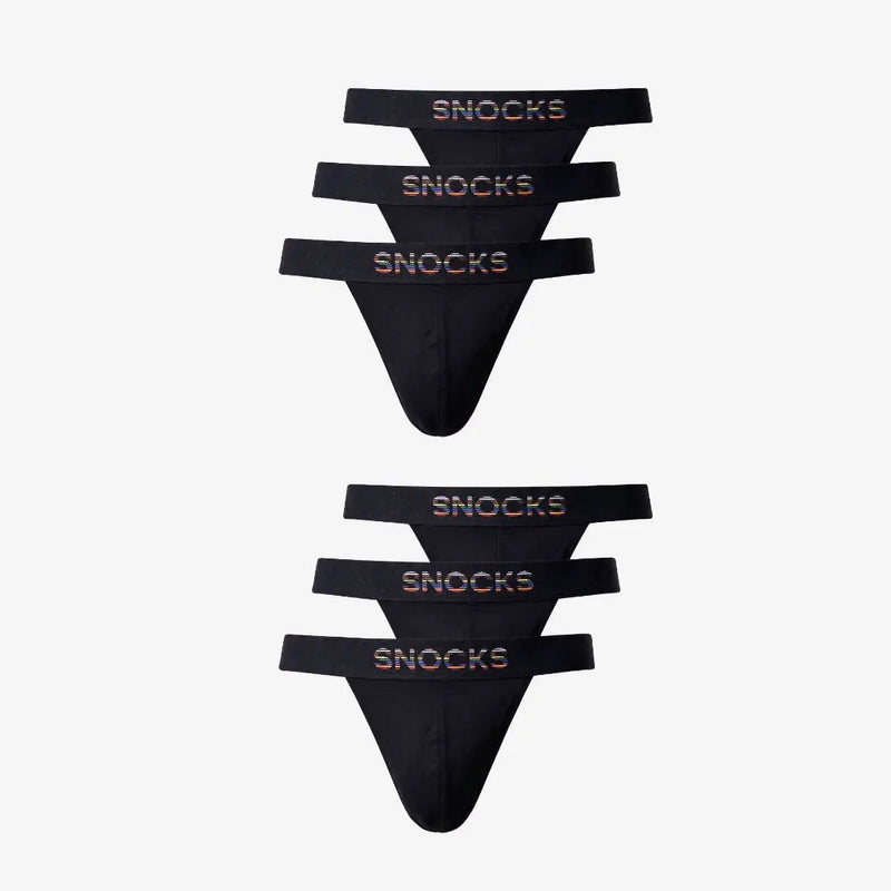 {"alt": "Männer Tanga Pride - Unterhosen - Schwarz (Pride)", "quantity":"2"}