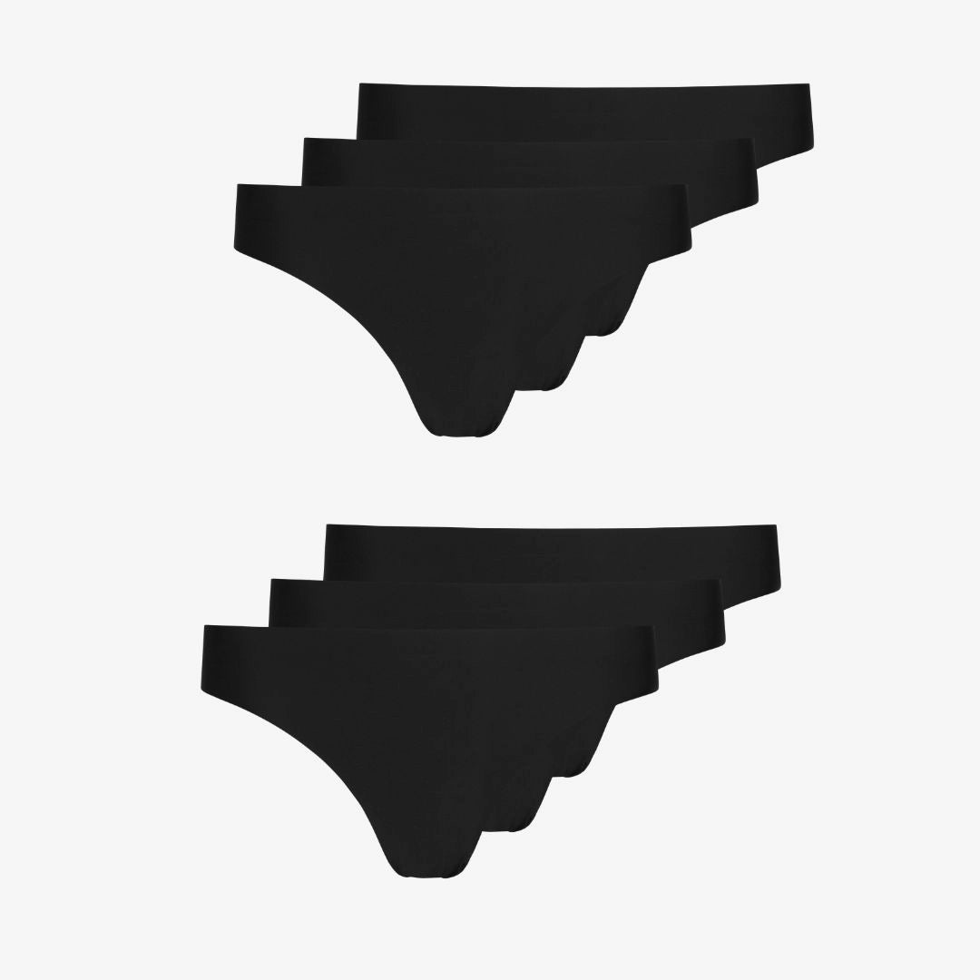 {"alt": "Microfiber Seamless Tanga - Unterhosen - Schwarz", "quantity":"2"}