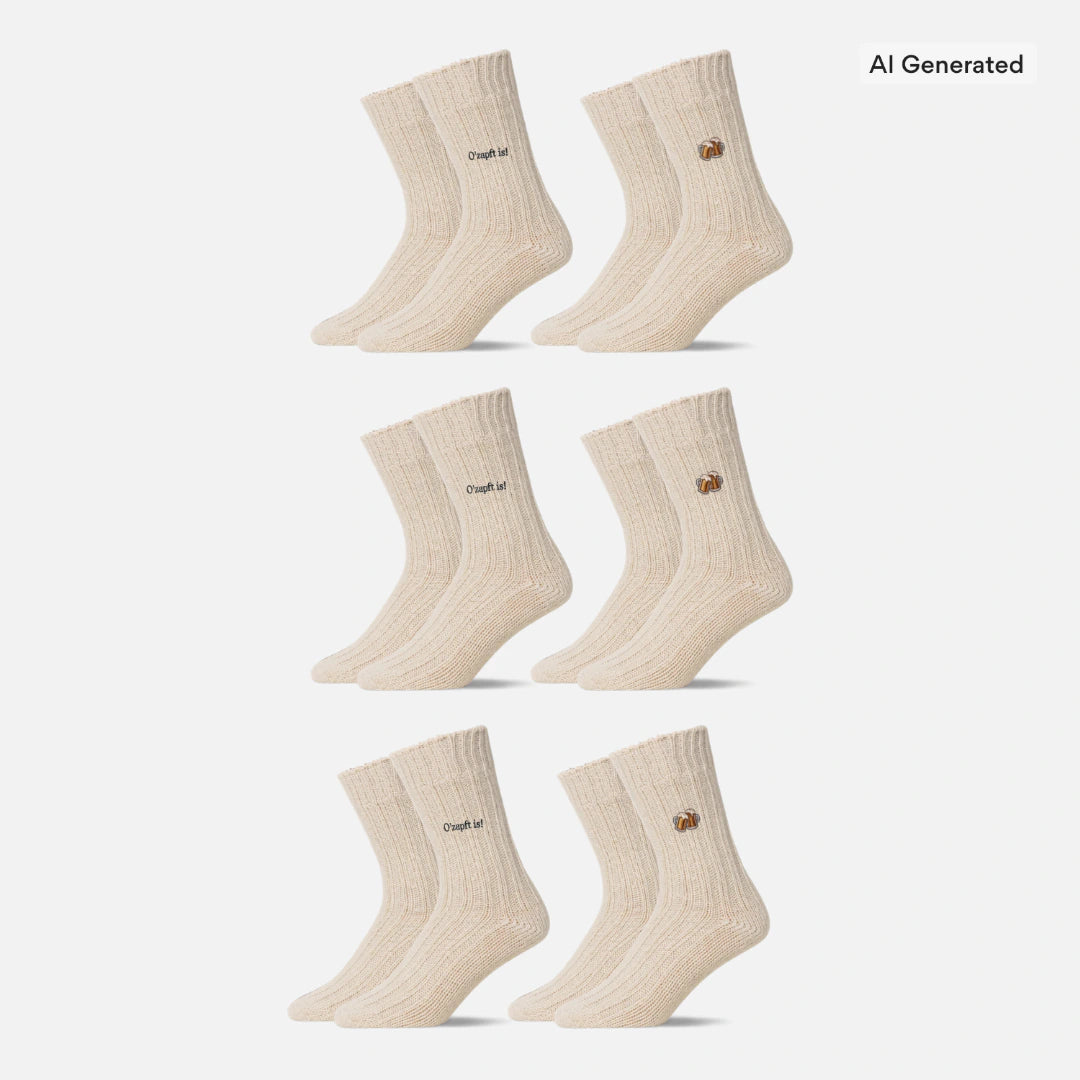 {"alt": "Norweger Socken - Socken - Off White "O' Zapft is"-Edition", "quantity":"3"}