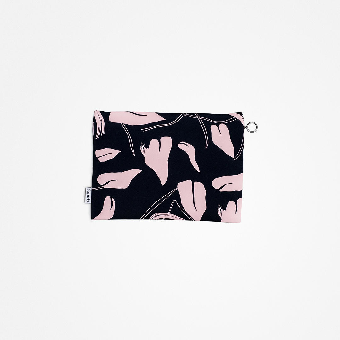SNOCKS x femtis Wetbag klein - wasserdichte Tasche | Pflanzenmuster