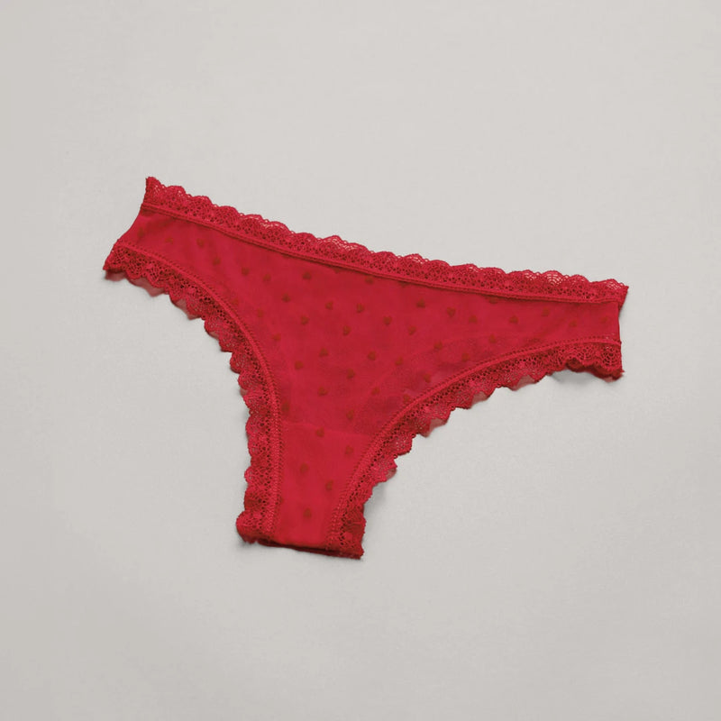 Perizoma Speciale San Valentino - Biancheria Intima - Guscio in 100% cotone biologico