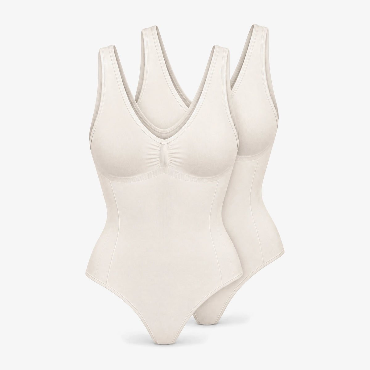 {"alt": "Stark formender Shaping Body mit Cups - Oberteile - Cremeweiß", "quantity":"2"}