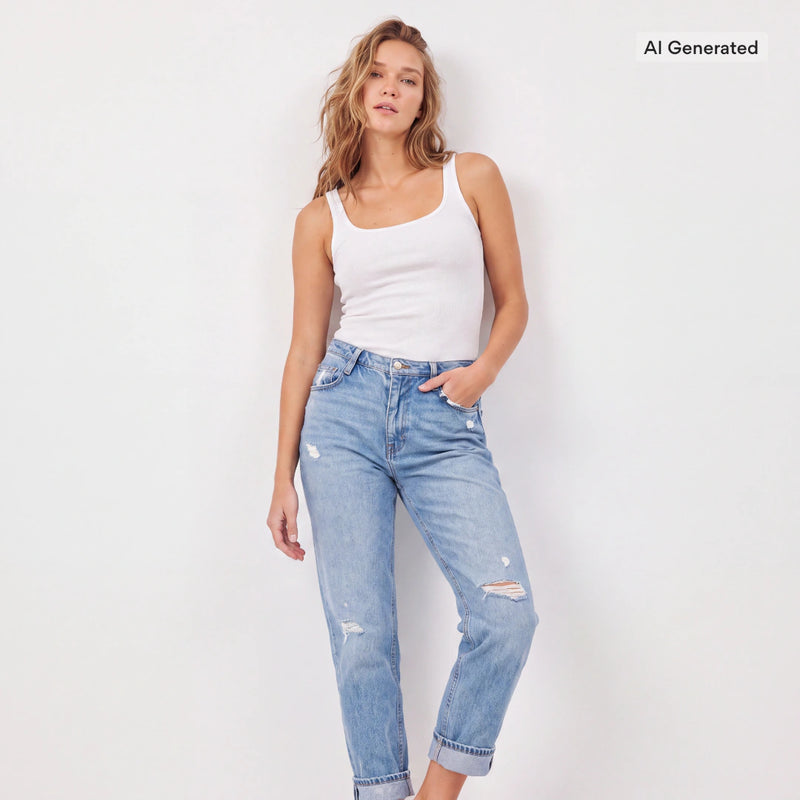 Ripp Tank Top Damen - Oberteile - Perfekt kombinierbar