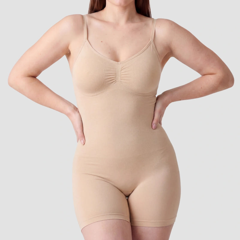 Shaping Bodysuit Shorts | Beige