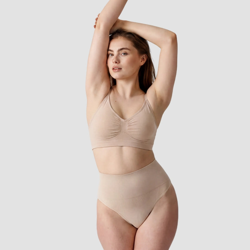 Shaping BH mit Spaghettiträgern | Beige