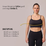 Gerippter Sport-BH - Oberteile - Passform