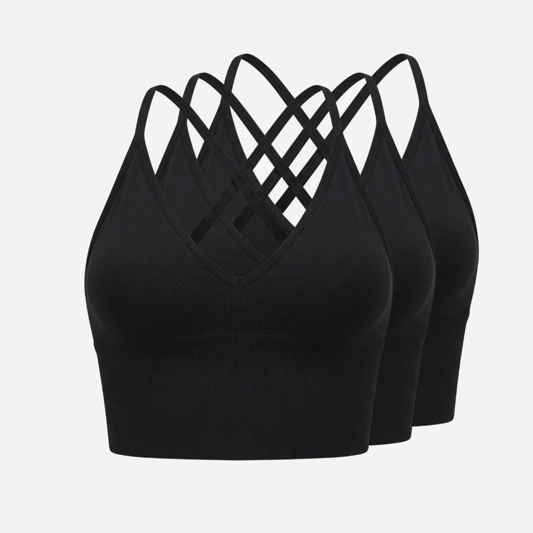 {"alt": "Sport-BH Bralette - Oberteile - Schwarz", "quantity":"3"}