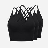 {"alt": "Sport-BH Bralette - Oberteile - Schwarz", "quantity":"3"}