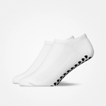 Pilates Socken knöchellang - Socken - Weiß