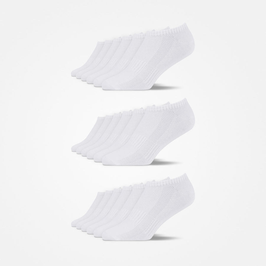 {"alt": "Sneaker Socken - Socken - Weiß", "quantity":"3"}