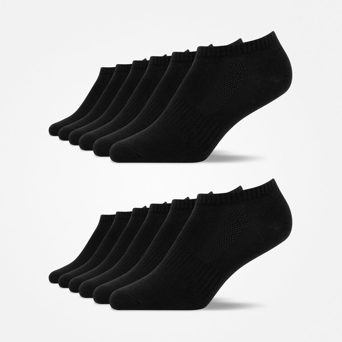 {"alt": "Chaussettes Bambou Sneaker - Chaussettes - Noir", "quantity":"2"}