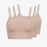{"alt": "Microfiber Seamless Bralette - Oberteil - Beige", "quantity":"3"}