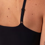 Microfiber Seamless Bralette | Schwarz