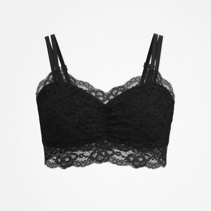 Spitzen-BH Plus Size - Oberteile - Schwarz